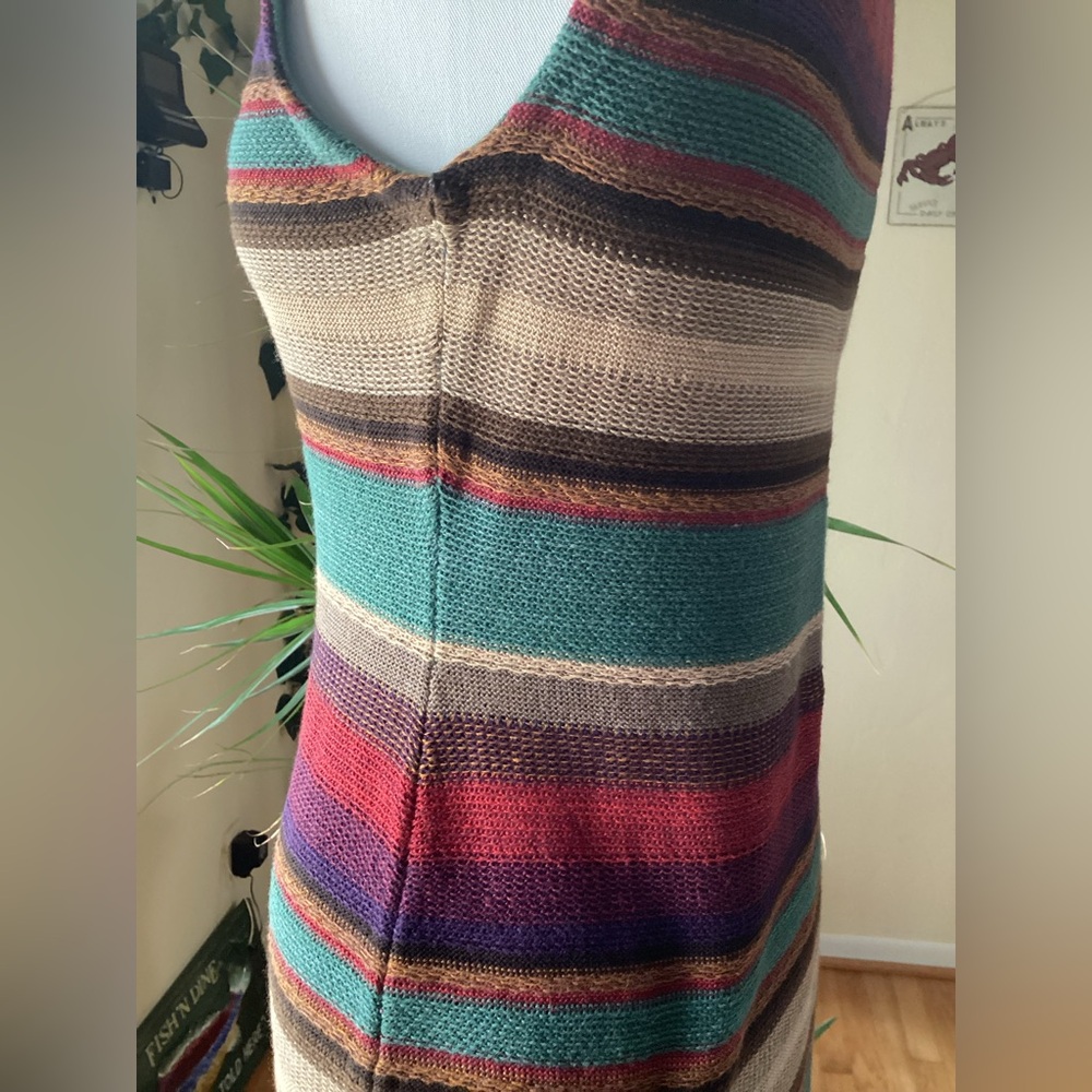 Lauren Ralph Lauren Cotton Linen Shift , size xsmall,Knit Tank - Picture 4 of 8